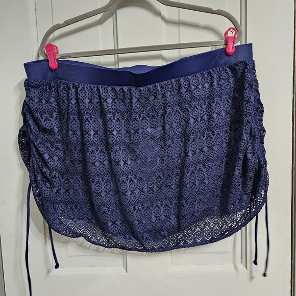 Swim by Cacique Crochet Swim Skirt Lane Bryant - Picture 7 of 8